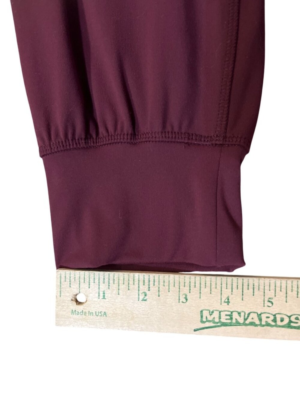 Lane Bryant LIVI Active Jogger Pants Burgundy High Rise Women's 14/16 Used - Picture 12 of 13